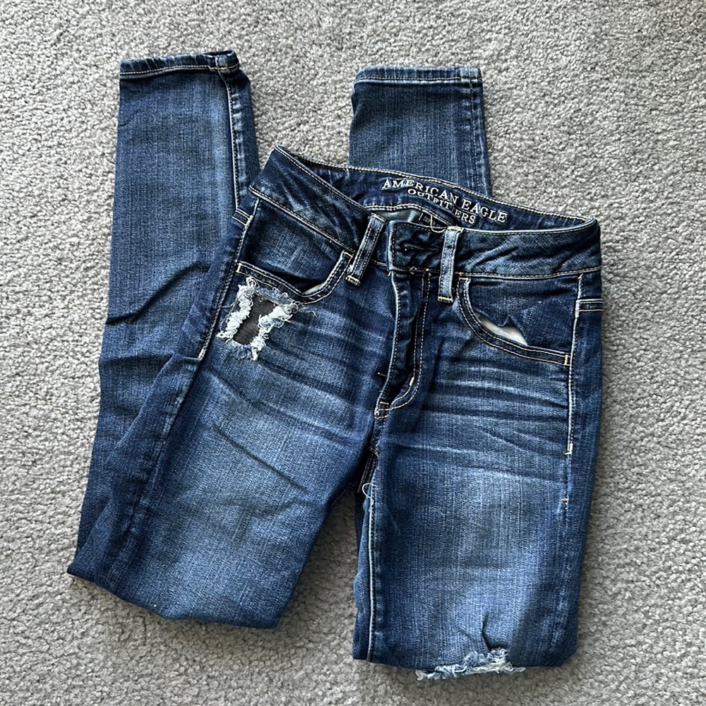 00 SHORT American eagle super stretch jegging